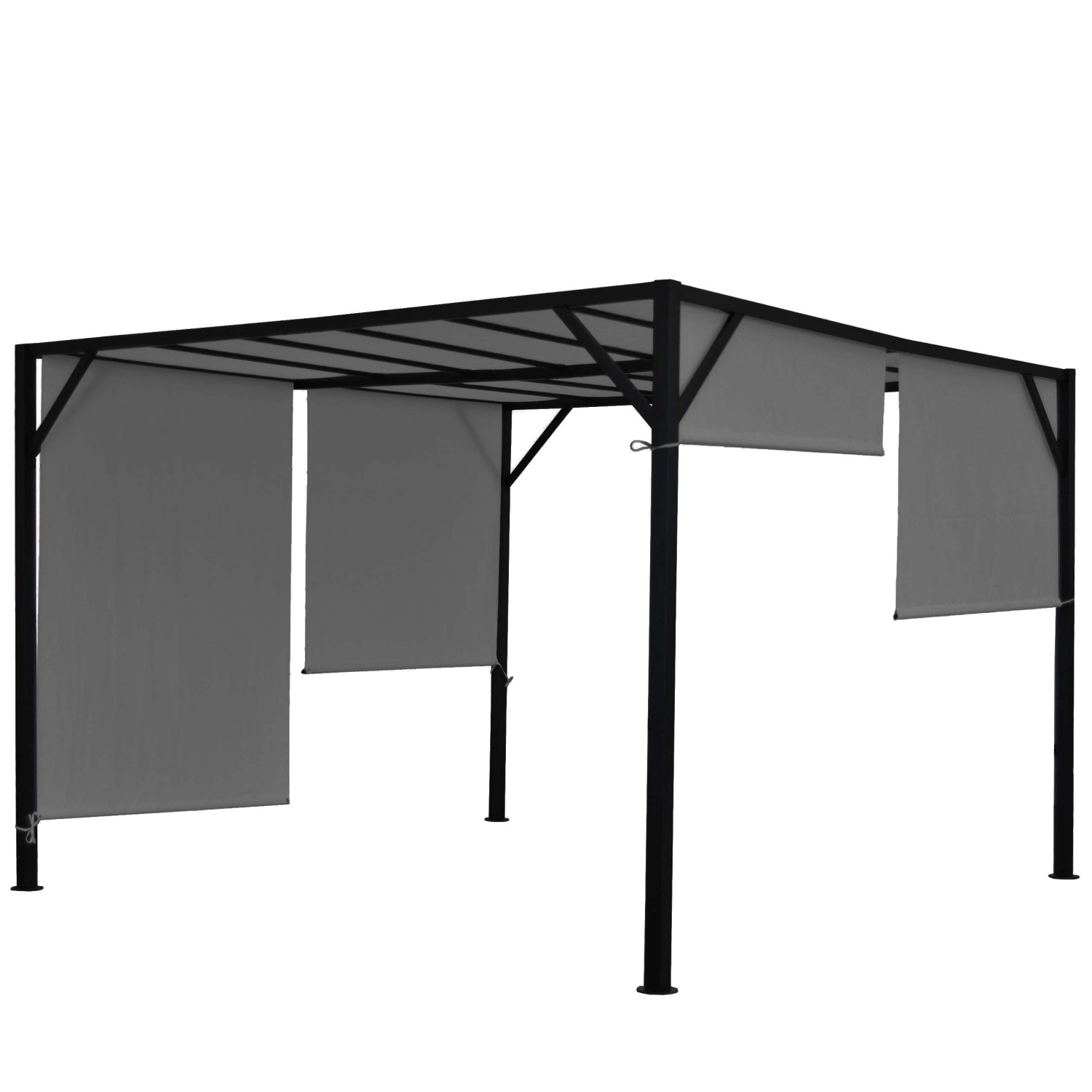 MCW Pergola Beja 3x3m Grau von MCW