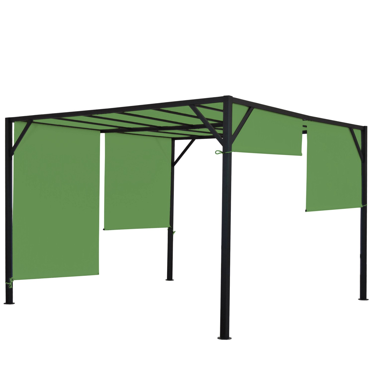 MCW Pergola Beja 3x3m Grün von MCW