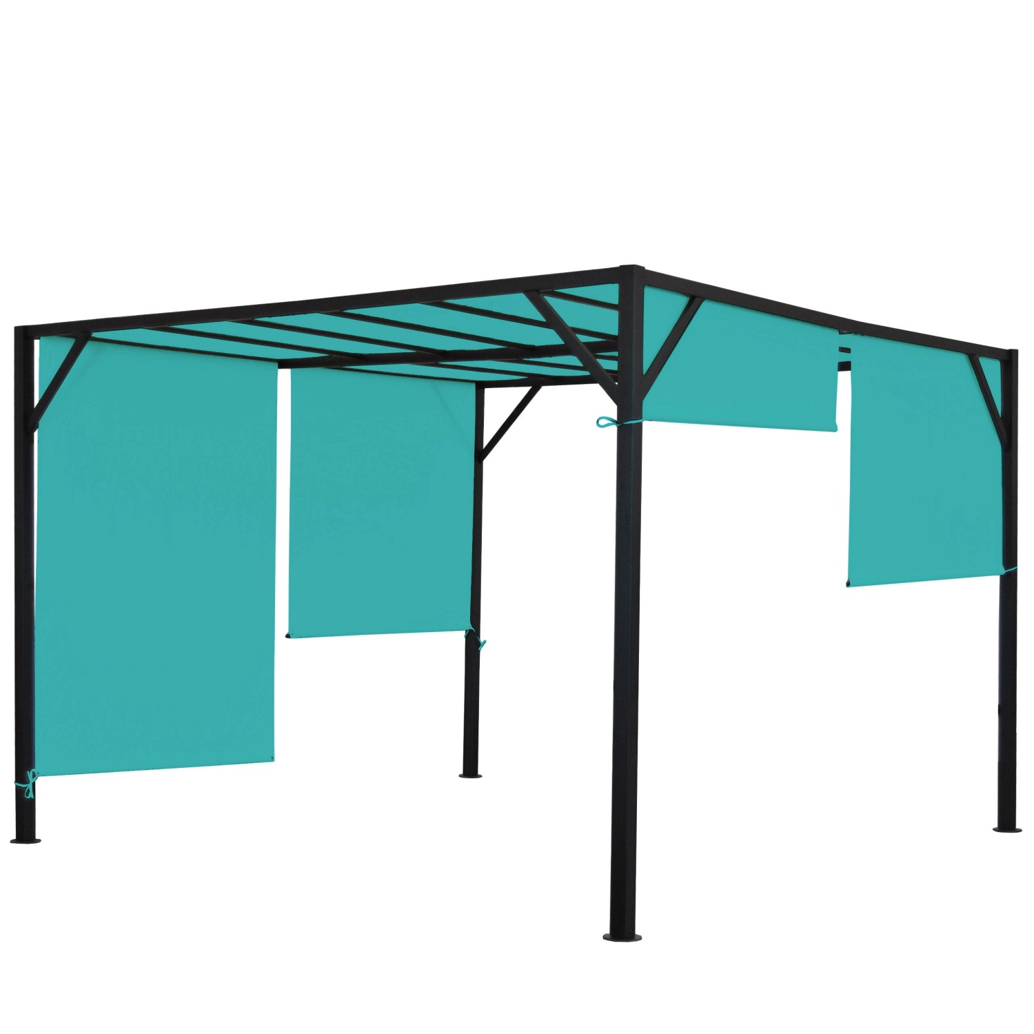 MCW Pergola Beja 3x3m Türkis von MCW