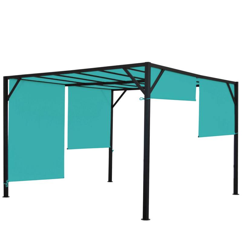 MCW Pergola Beja 4x4m Türkis von MCW
