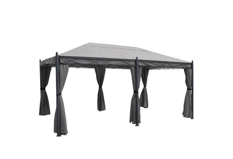 MCW Pergola Calpe, UV-Schutz: UV50+, mit Seitenwand und Moskitonetz von MCW