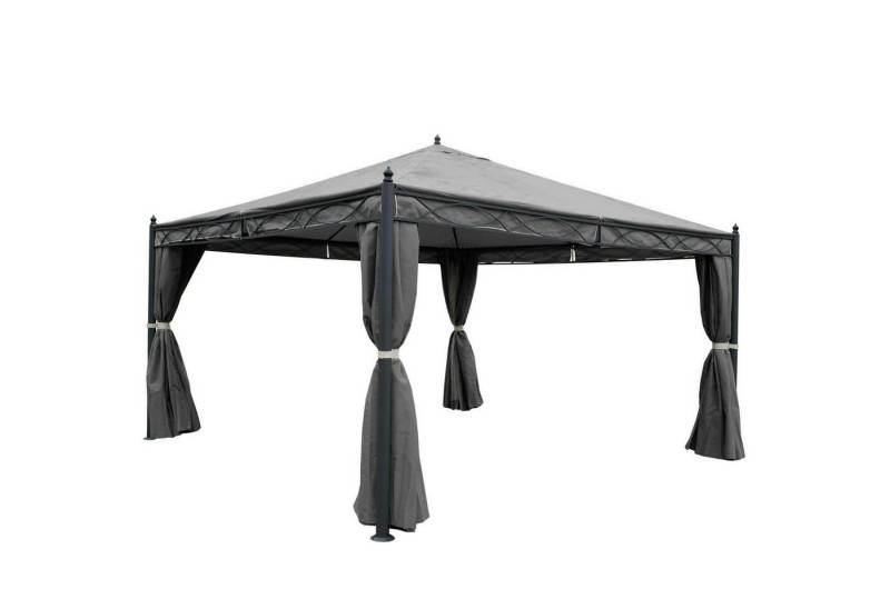 MCW Pergola Calpe-4x4, mit Seitenwand und Moskitonetz, UV-Schutz 50+ von MCW