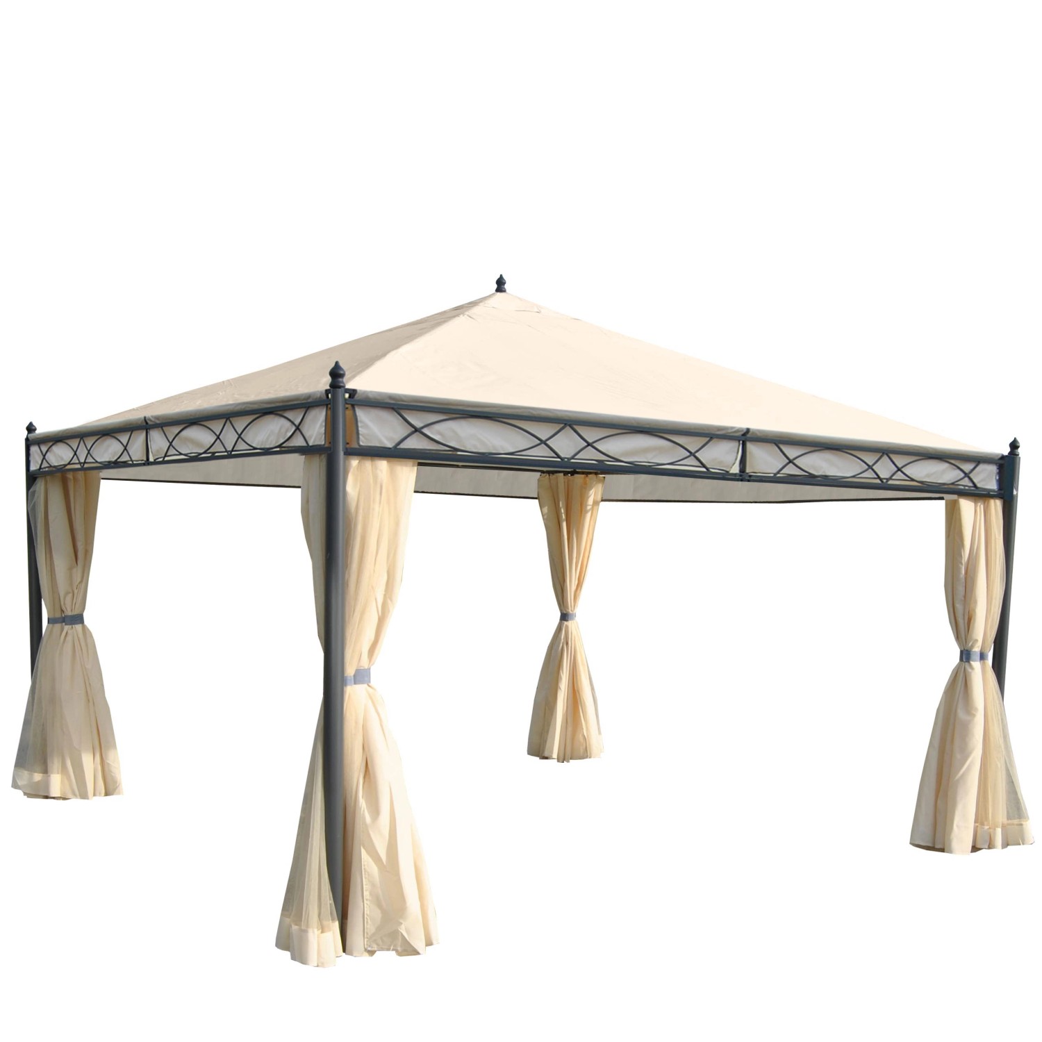 MCW Pergola Calpe Creme 4x4m von MCW