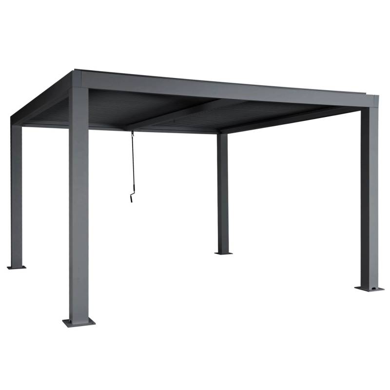 MCW Pergola L46 Anthrazit 11cm-Alu-Gestell 3x4m von MCW