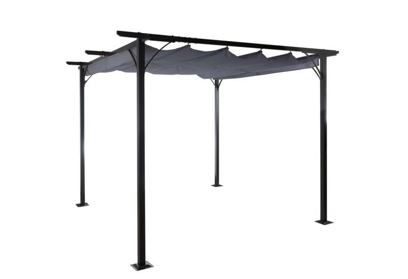MCW Pergola MCW-C42-3x3, mit Schiebedach, Wasserablaufösen MCW Pergola MCW-C42-3x3, mit Schiebedach, Wasserablaufösen von MCW