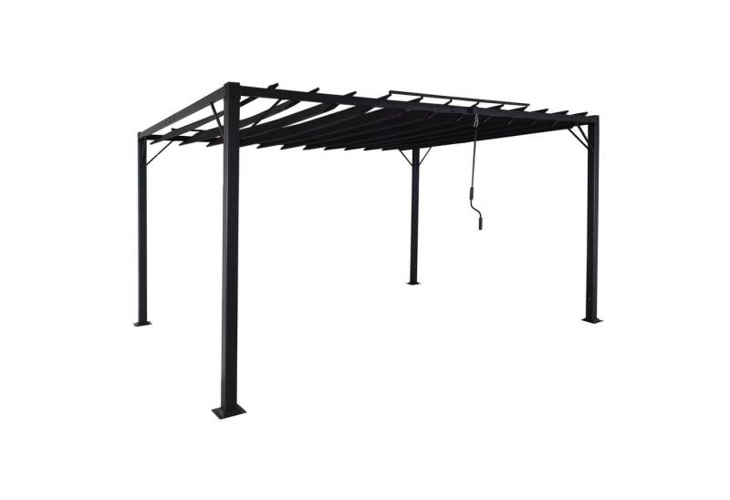 MCW Pergola MCW-L40-3x4, BxTxH: 388x295x213 cm, BSCI-Sozialstandards geprüft, Stabiles Gestell mit Füßen von MCW