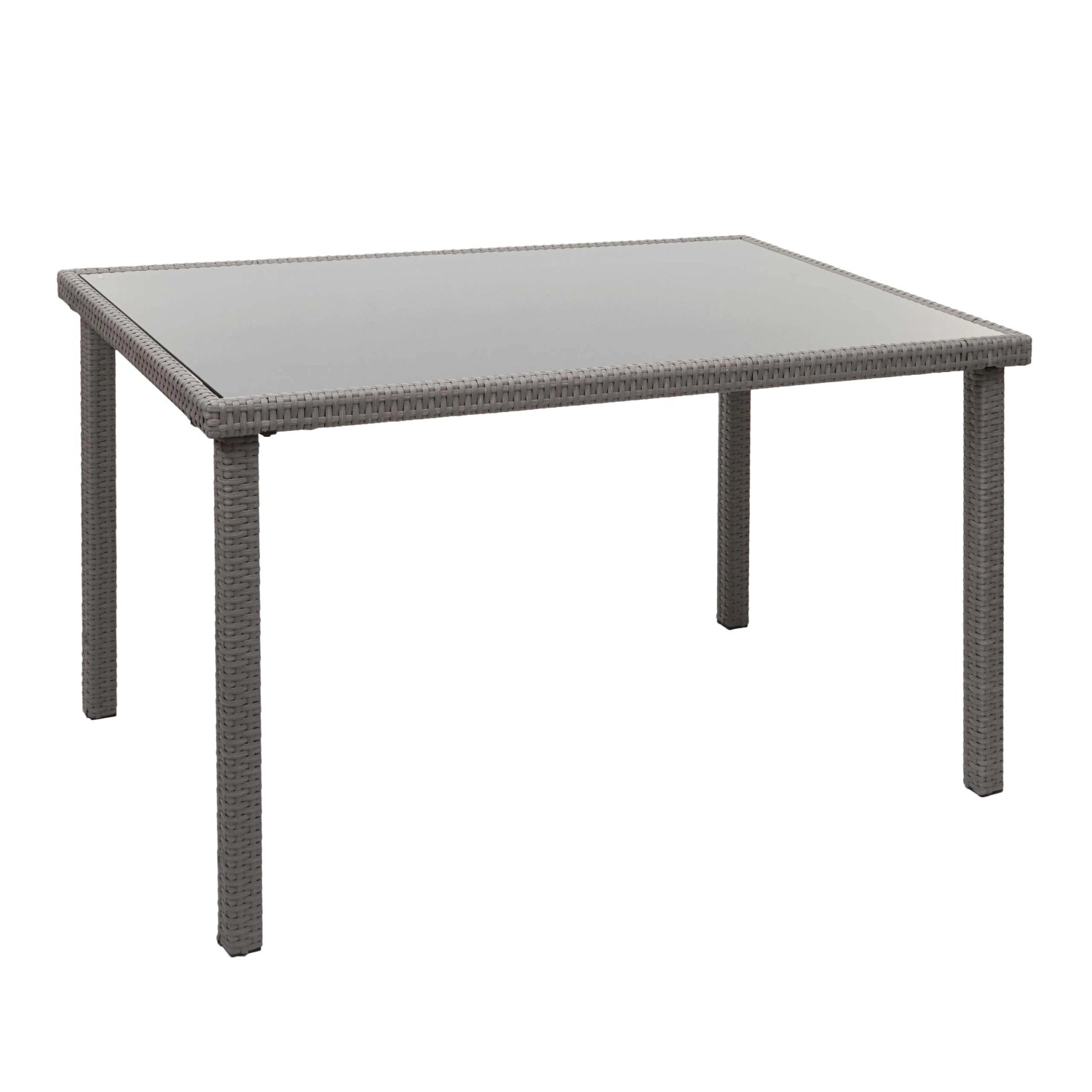 MCW Poly-Rattan Tisch G19 Grau von MCW