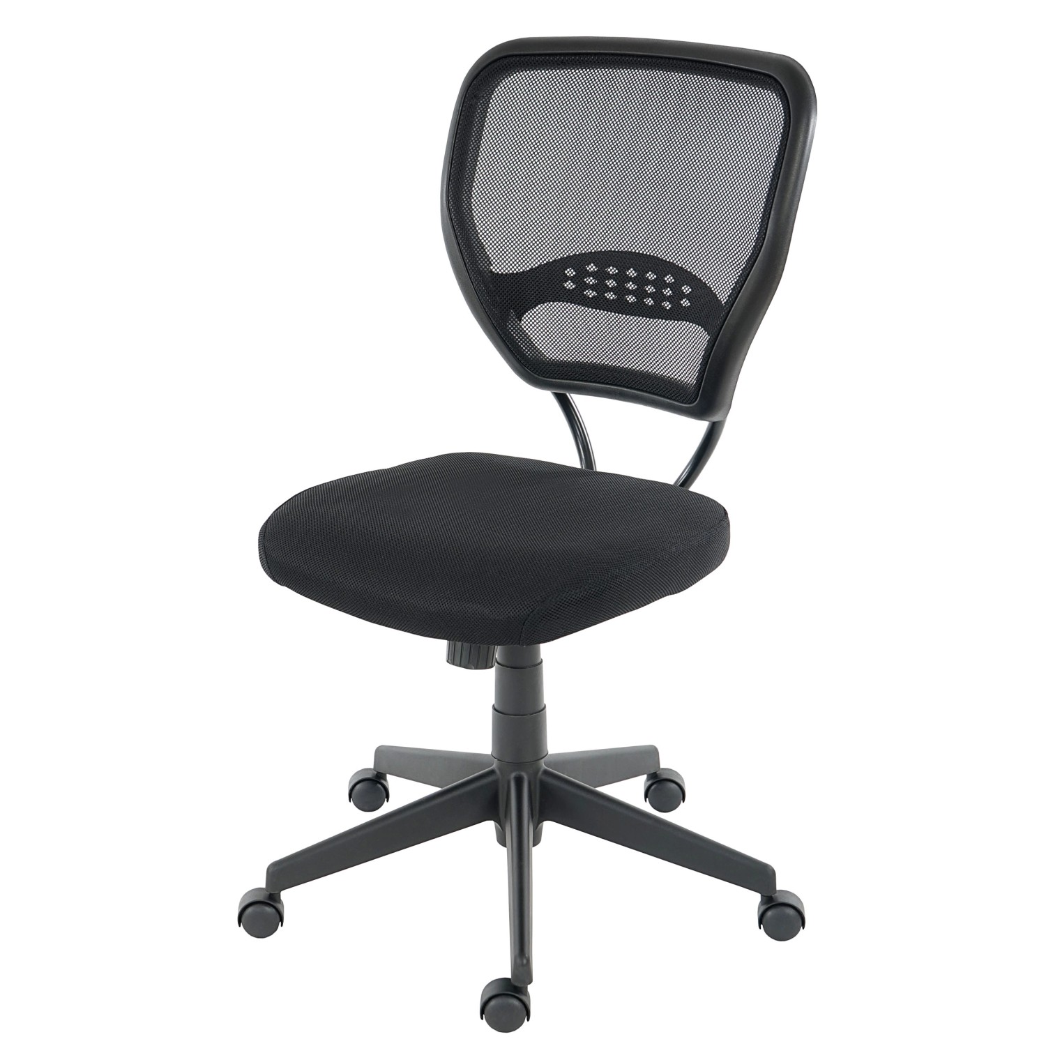 MCW Profi-Bürostuhl Chicago Stoff/Textil Schwarz ohne Armlehnen MCW Profi-Bürostuhl Chicago Stoff/Textil Schwarz ohne Armlehnen von MCW