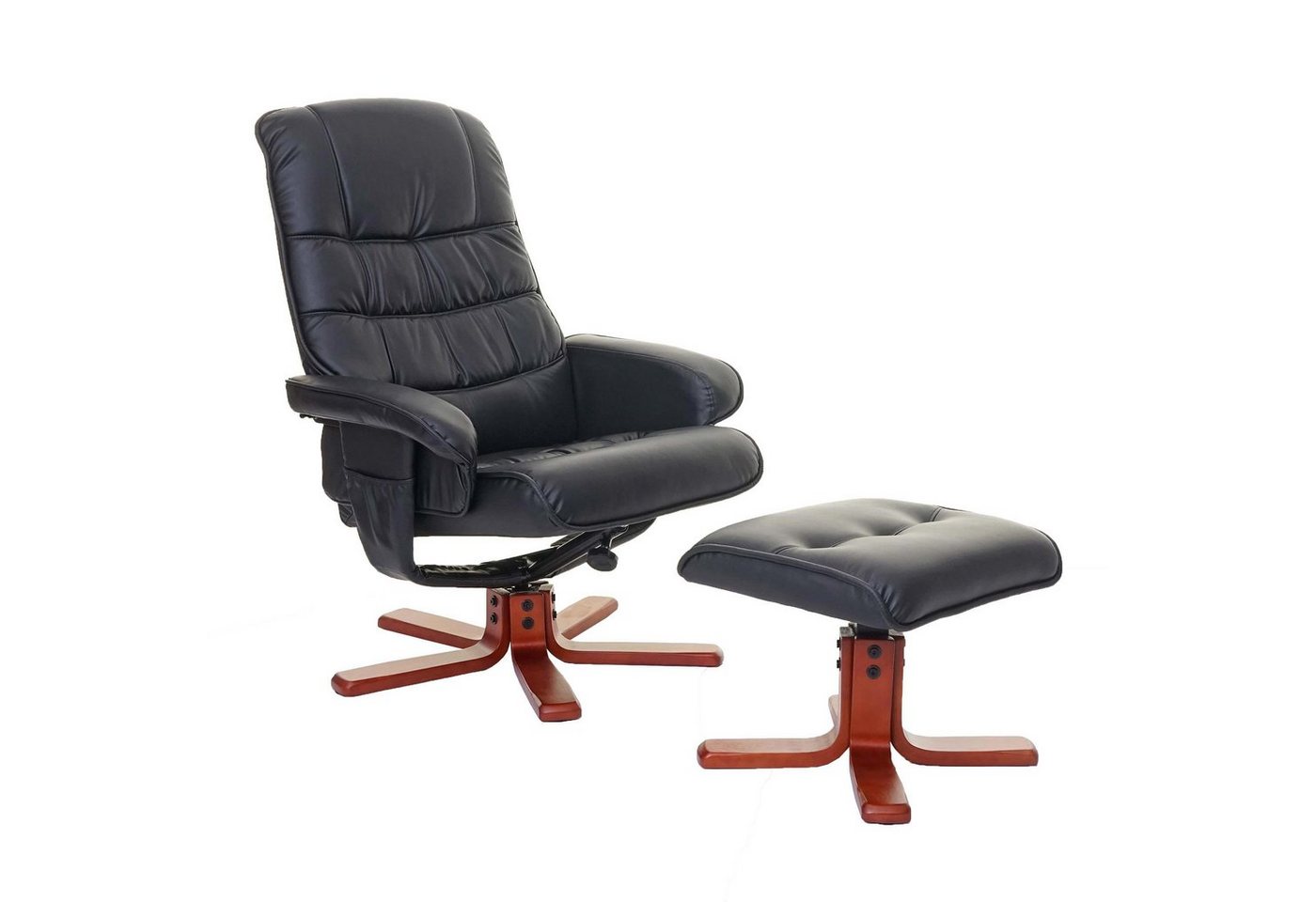 MCW Relaxsessel MCW-E30, 360° drehbar, Sessel durch Gewichtsverlagerung neigbar, inkl. Taschen von MCW