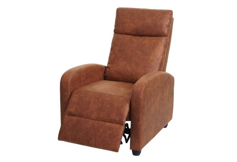 MCW Relaxsessel MCW-F76, Rückenlehne verstellbar, Synchrone Verstellung der Rücken-/ Fußlehne von MCW