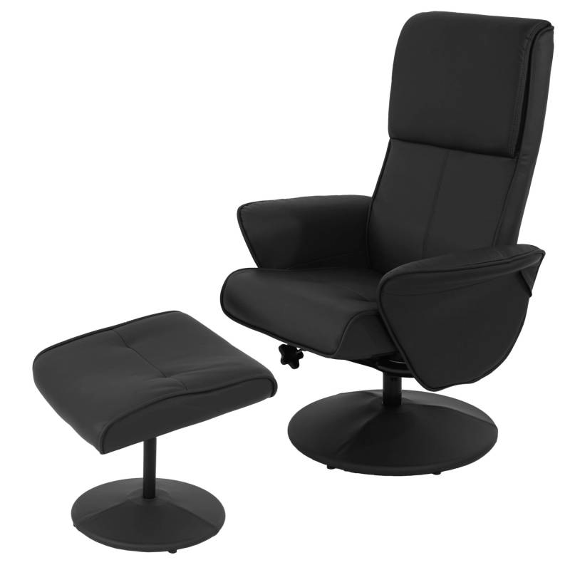 MCW Relaxsessel Stockholm Kunstleder Schwarz von MCW