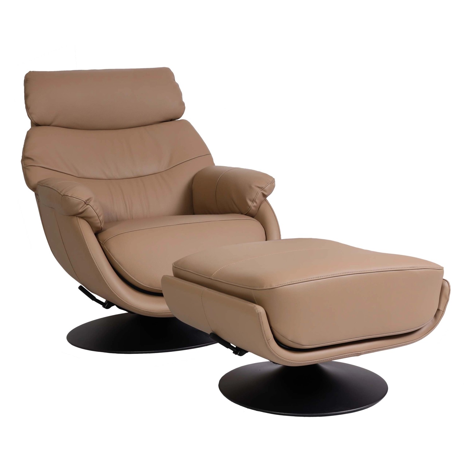 MCW Relaxsessel mit Hocker K99 Taupe MCW Relaxsessel mit Hocker K99 Taupe von MCW