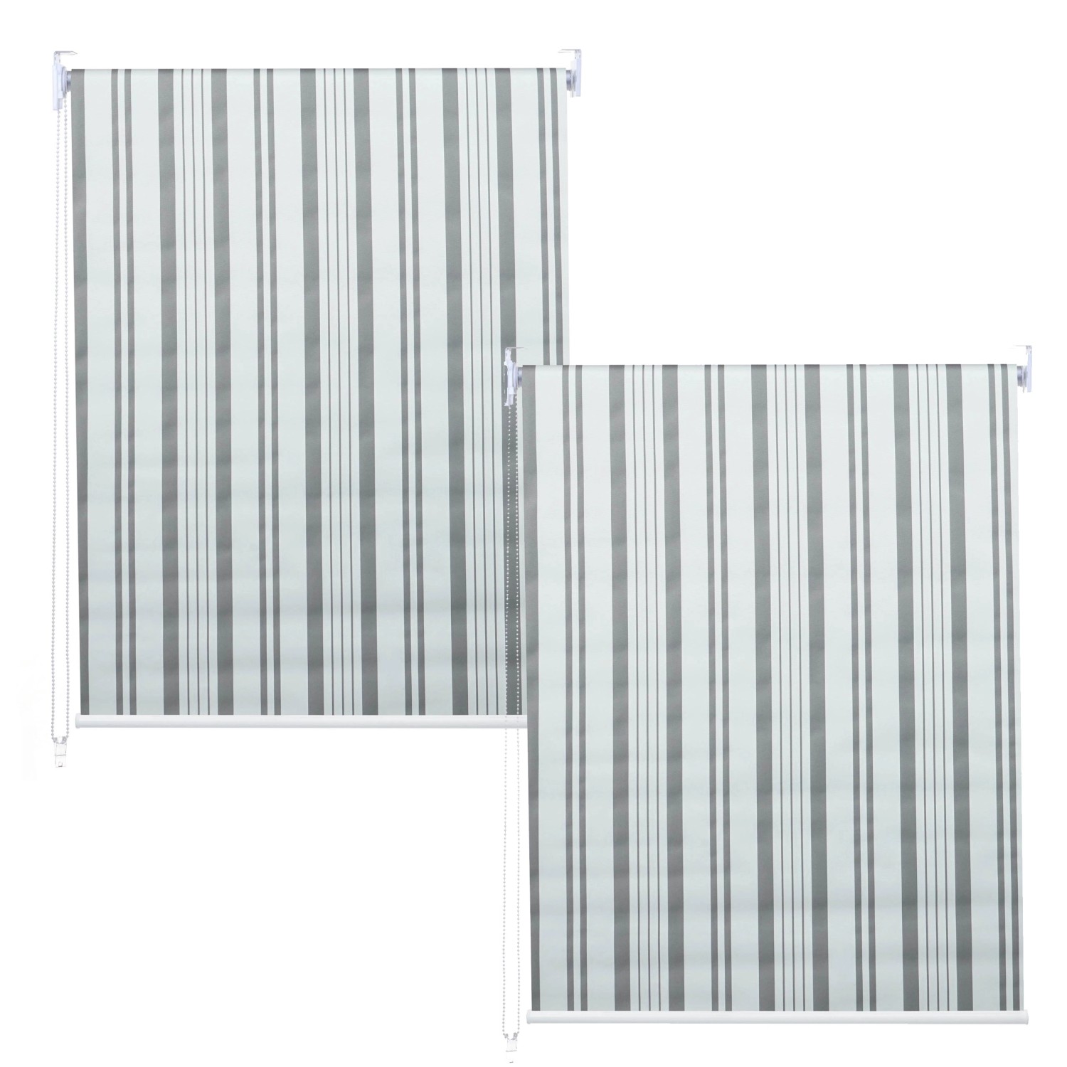 MCW Rollo D52 2er-Set 100x160cm Grau-Weiß von MCW