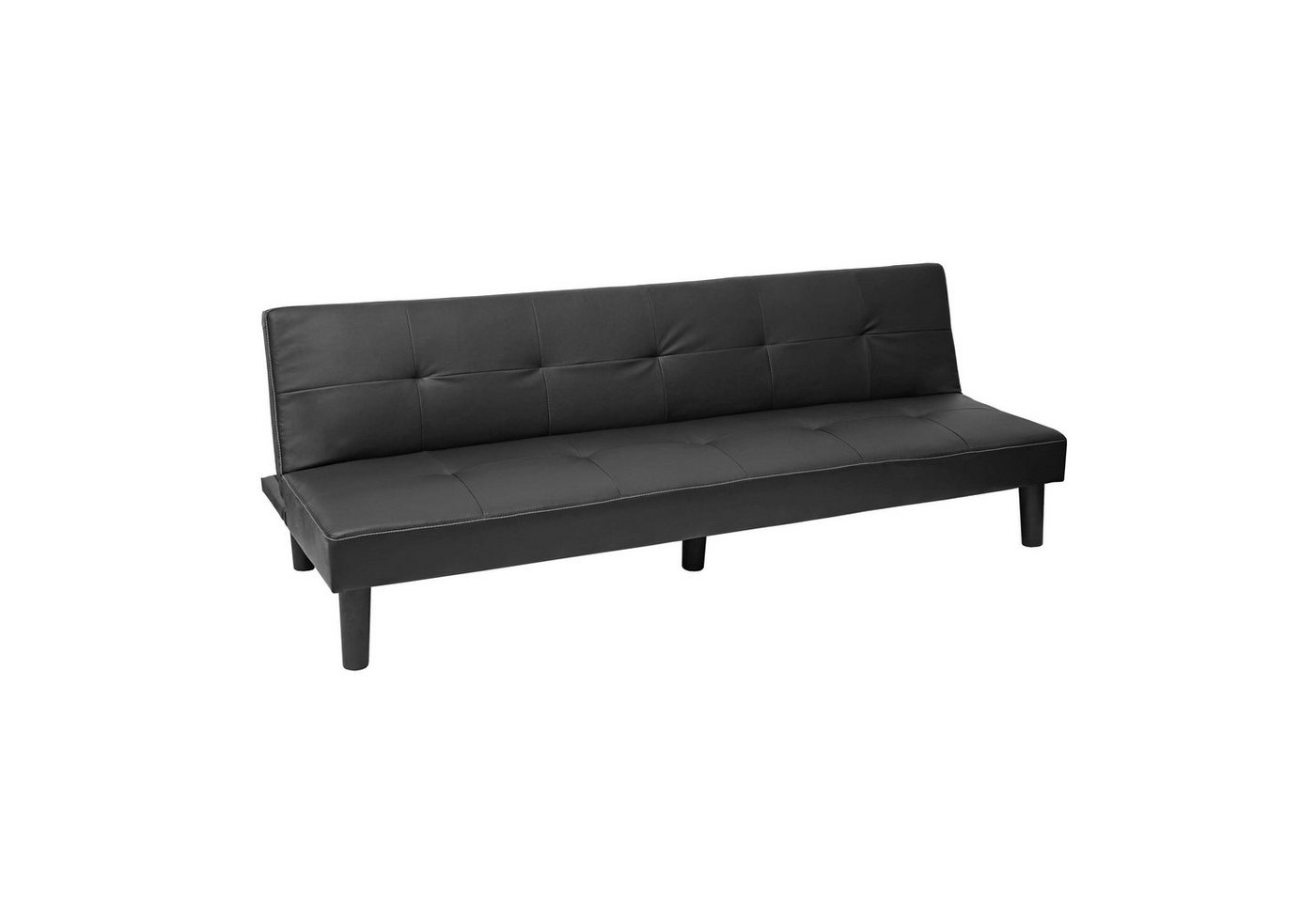 MCW Schlafsofa MCW-G11, Bettfunktion, Rückenlehne in 3 Stufen verstellbar, Fußbodenschoner, 3 Sitzplätze von MCW