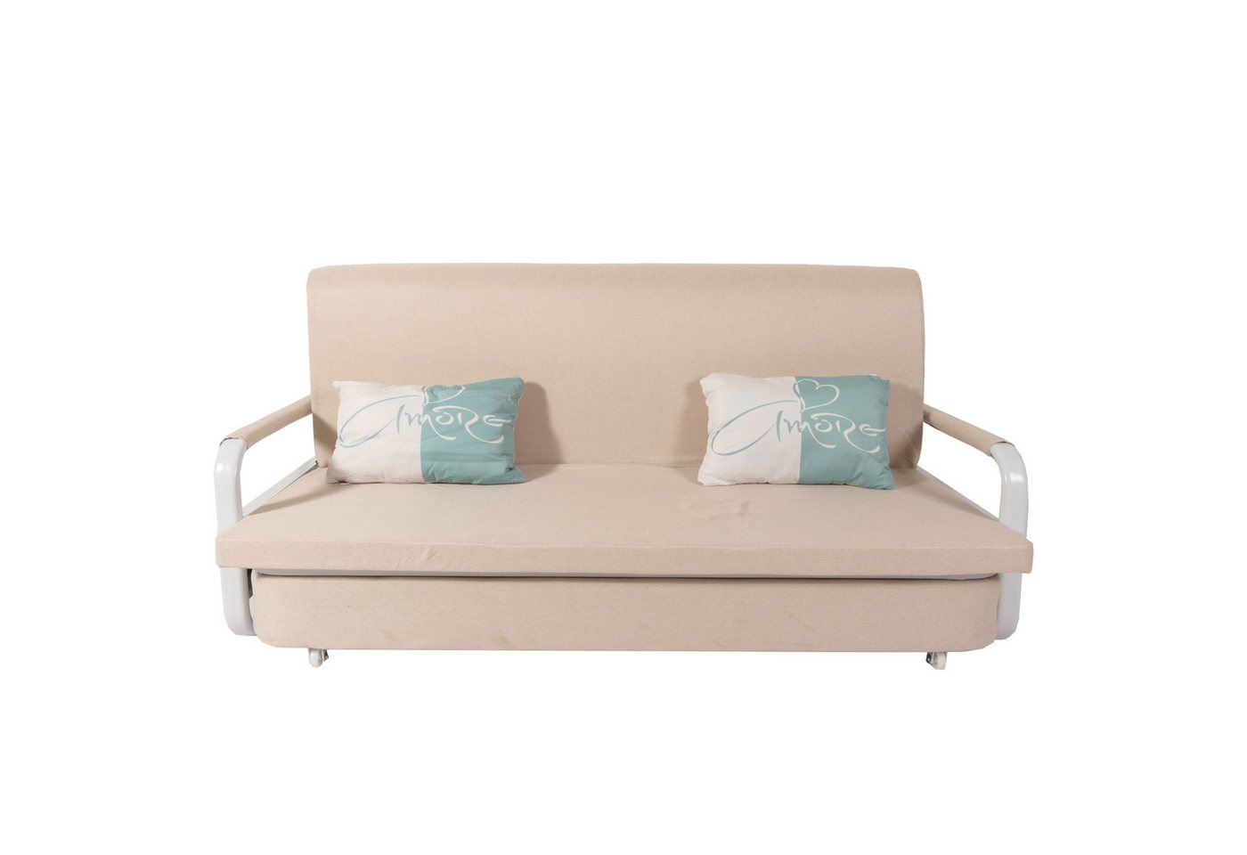 MCW Schlafsofa MCW-M83, Mit Armlehne und Kissen von MCW