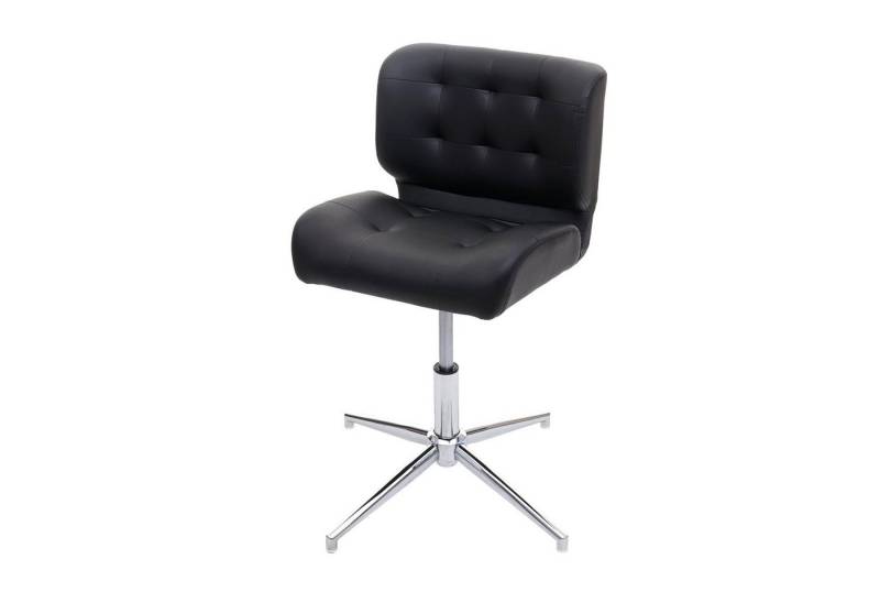MCW Schreibtischstuhl HWC-H42-B, Fußbodenschoner, Extradicke Polsterung, Frei drehbar um 360° von MCW