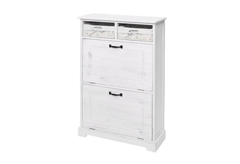 MCW Schuhkipper MCW-H19, 2 Schuhkippfächer je Fach für 2-3 Schuhe Bezug abnehmbar von MCW