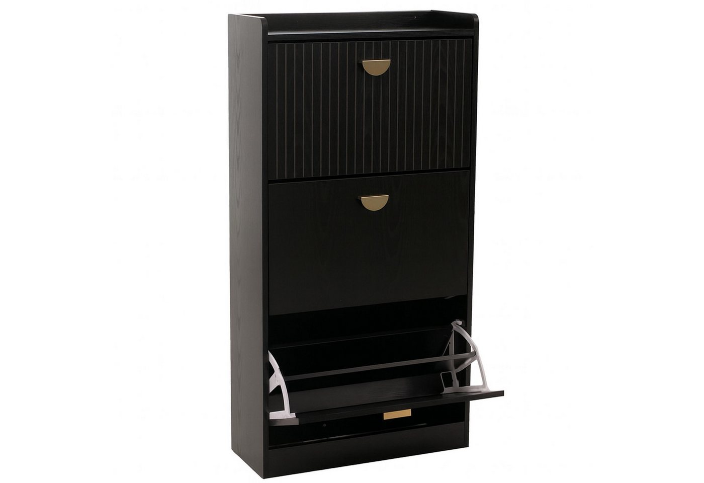 MCW Schuhschrank MCW-O39-SK Stauraum in 3 Klappfächern MCW Schuhschrank MCW-O39-SK Stauraum in 3 Klappfächern von MCW