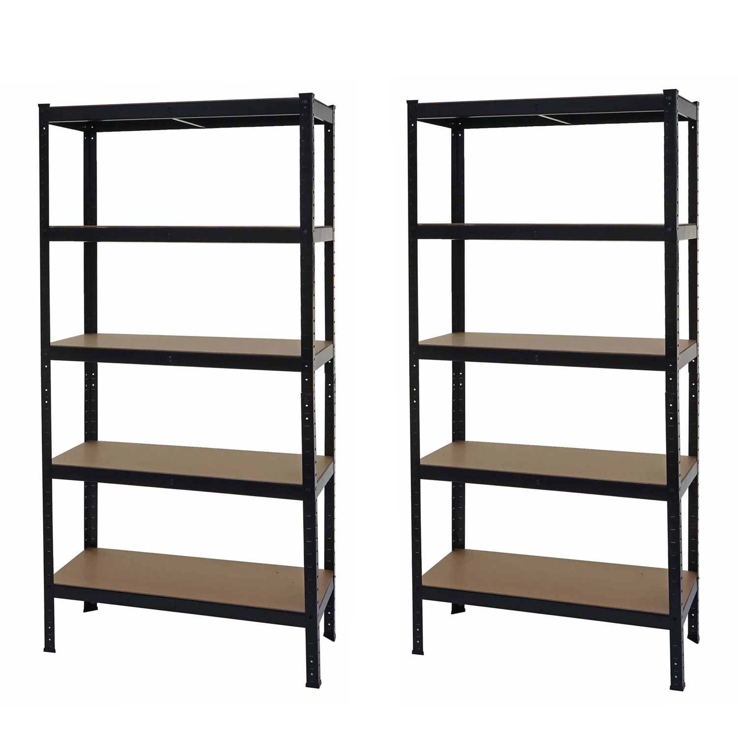 MCW Schwerlastregal E33 2er-Set Schwarz 180x90x40cm MCW Schwerlastregal E33 2er-Set Schwarz 180x90x40cm von MCW