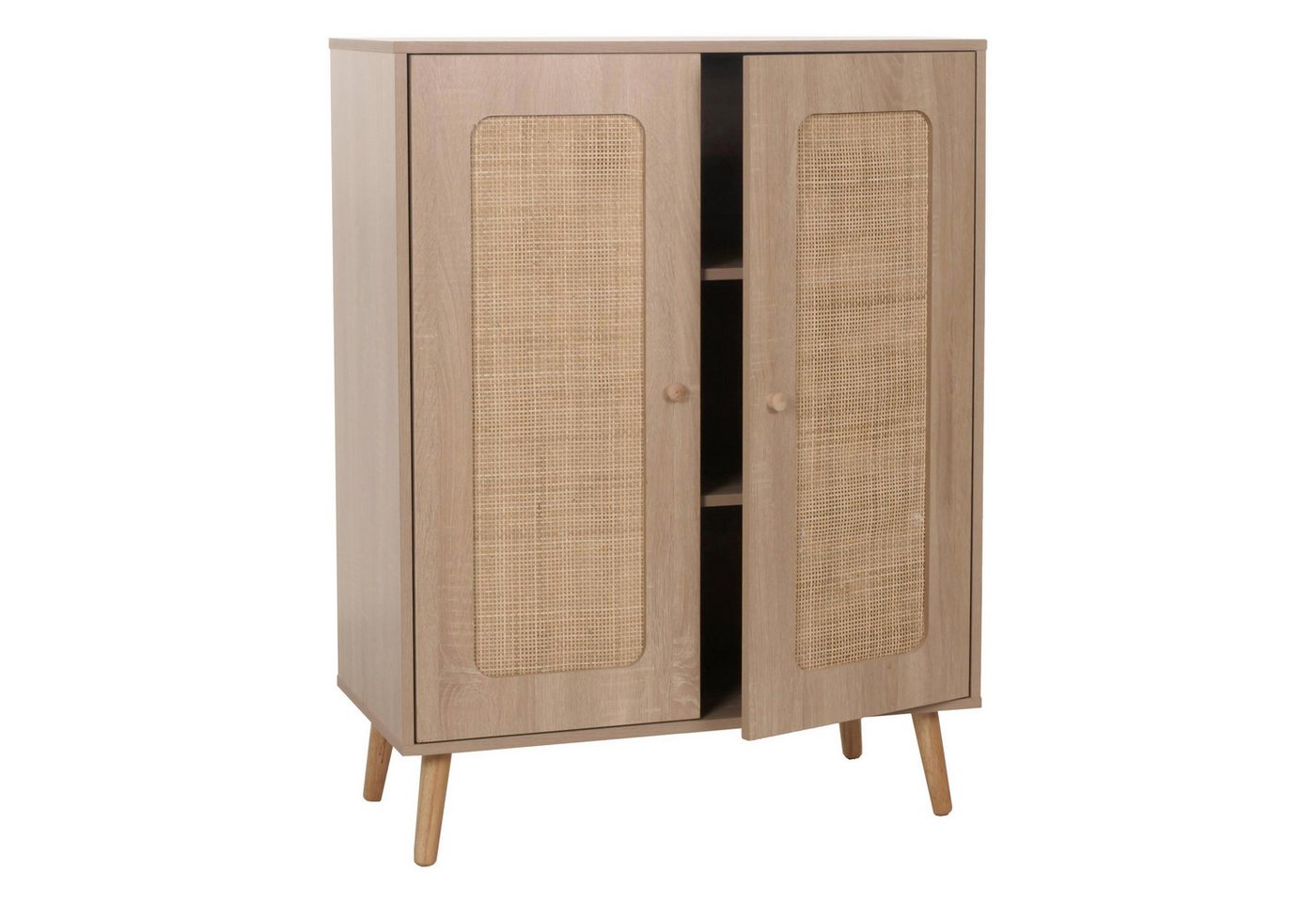 MCW Sideboard MCW-M38-H, Regalböden auf drei Positionen montierbar von MCW