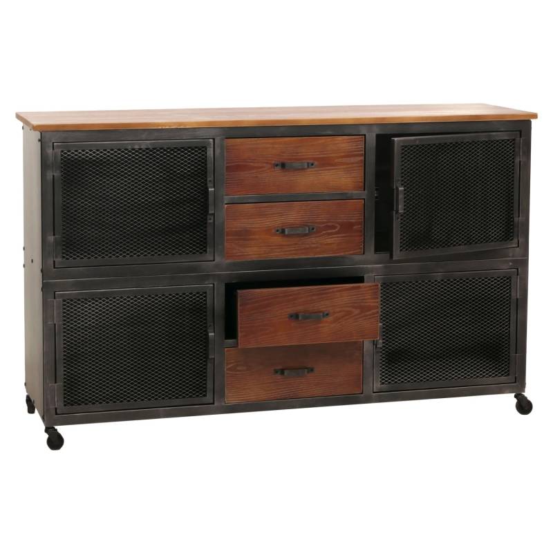 MCW Sideboard N28 Schwarz Braun von MCW