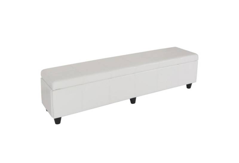 MCW Sitzbank Kriens-XXL-B, Stabil, 3 Sitzplätze, modernes Design, als Aufbewahrungsbox nutzbar von MCW