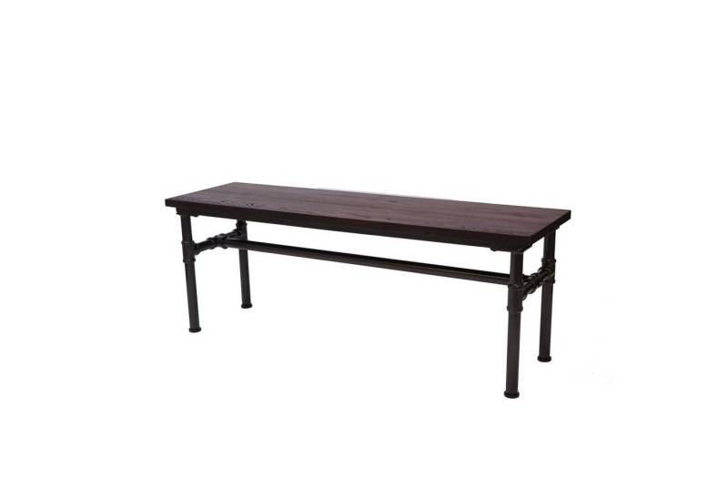 MCW Sitzbank MCW-H10b, Maximale Belastbarkeit: 260 kg, Sitzfläche aus Holz, Industrie-Style von MCW