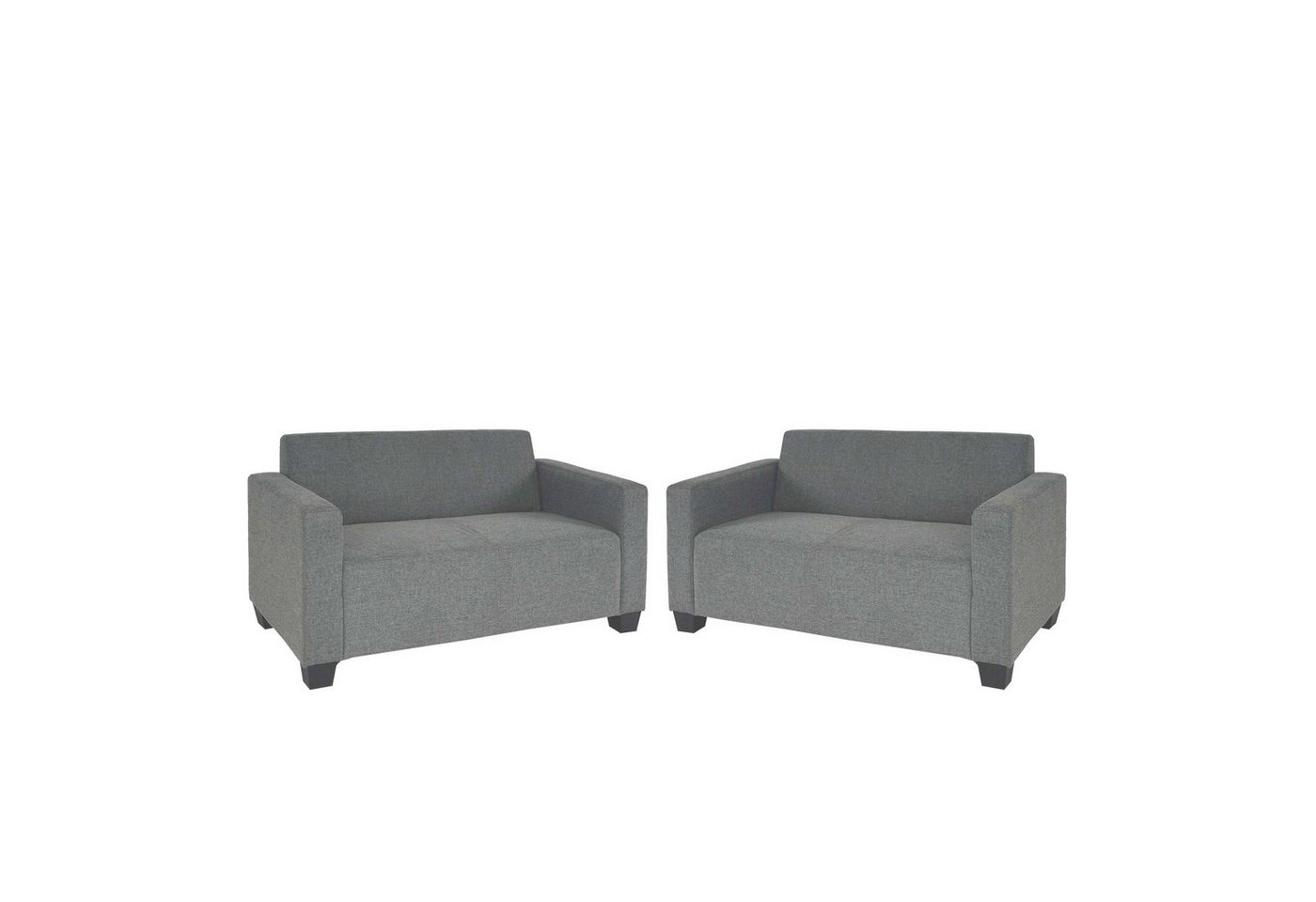 MCW Sofa Moncalieri-2-2er, 2er 2 Teile, Moderner Lounge-Stil, Bequeme Sitzpolsterung 260 kg Maximal pro Sofa von MCW