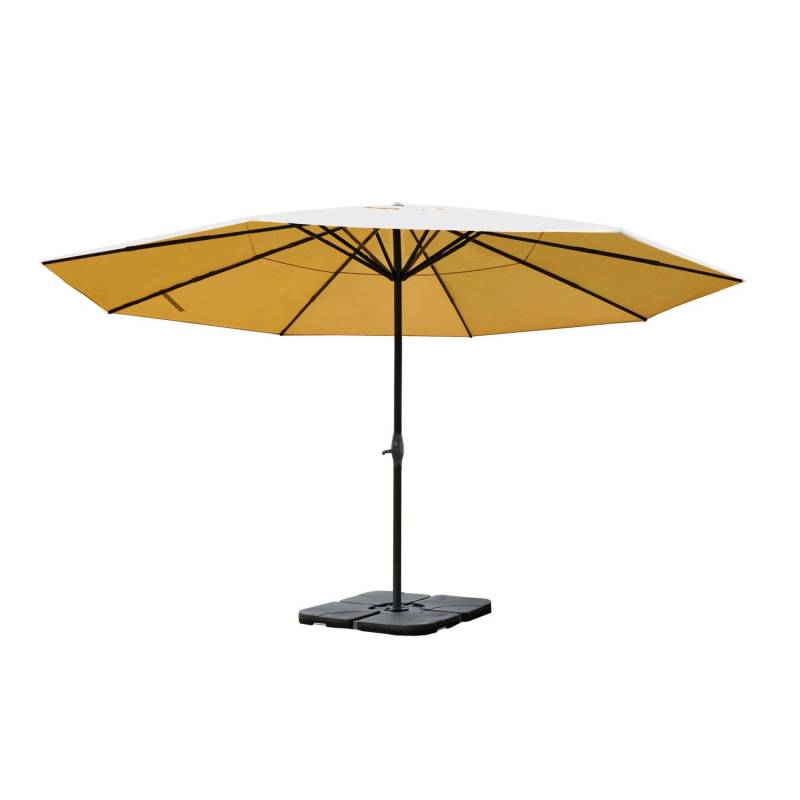 MCW Sonnenschirm Carpi Pro Ø 5m Creme mit Ständer von MCW