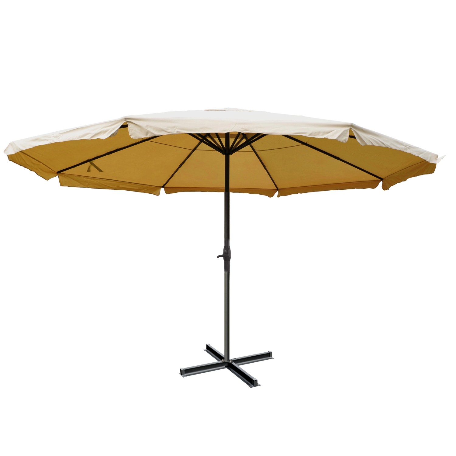 MCW Sonnenschirm Carpi Pro Ø5m Creme ohne Ständer MCW Sonnenschirm Carpi Pro Ø5m Creme ohne Ständer von MCW