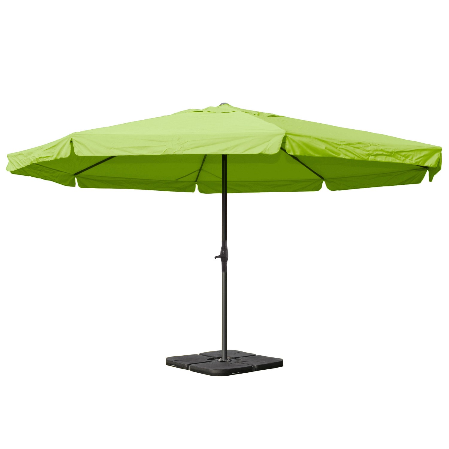 MCW Sonnenschirm Carpi Pro Ø5m Grün mit Ständer MCW Sonnenschirm Carpi Pro Ø5m Grün mit Ständer von MCW