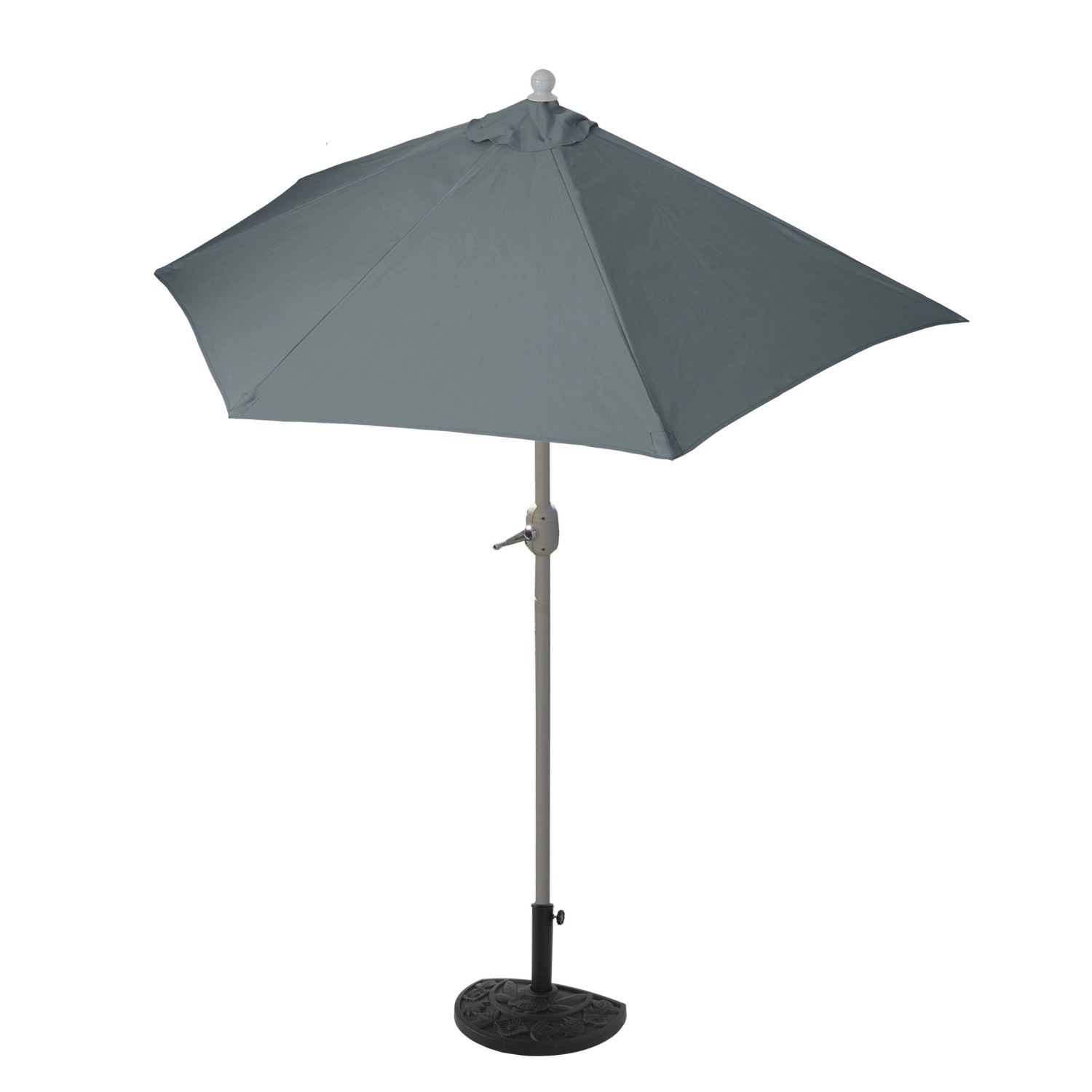 MCW Sonnenschirm Lorca Halbrund 2,7m Alu UV 50+ 270cm Anthrazit mit Ständer MCW Sonnenschirm Lorca Halbrund 2,7m Alu UV 50+ 270cm Anthrazit mit Ständer von MCW
