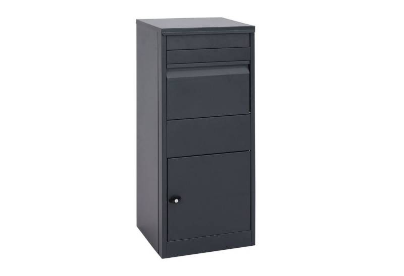 MCW Standbriefkasten MCW-G80, Am Boden fixierbar, Für Briefe und mittlere Pakete, Abschließbar von MCW