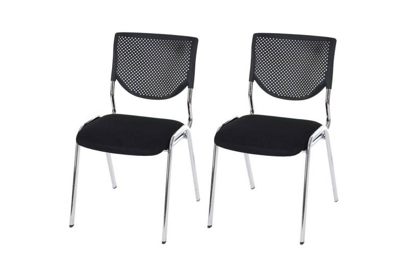 MCW Stapelstuhl H401-2 (Set, 2 St), 2er-Set, Ergonomisch geformte Rückenlehne, Fußbodenschoner von MCW