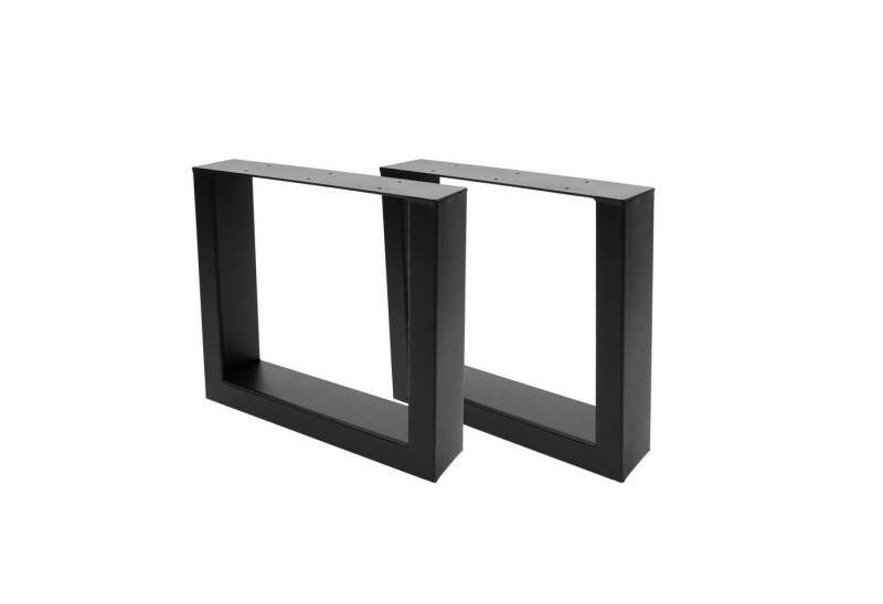 MCW Tischgestell MCW-H33-T (Set, 2-St., 2er), Industrial Design, Mit Fußbodenschoner, für Couchtische von MCW