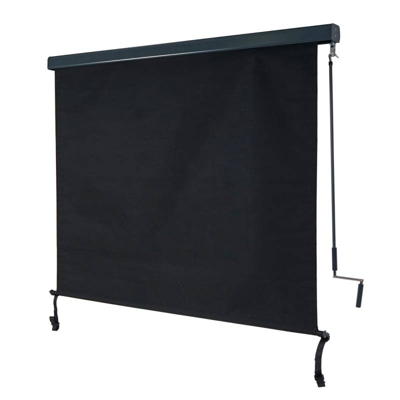 MCW Vertikalmarkise F42 250x180cm Schwarz von MCW