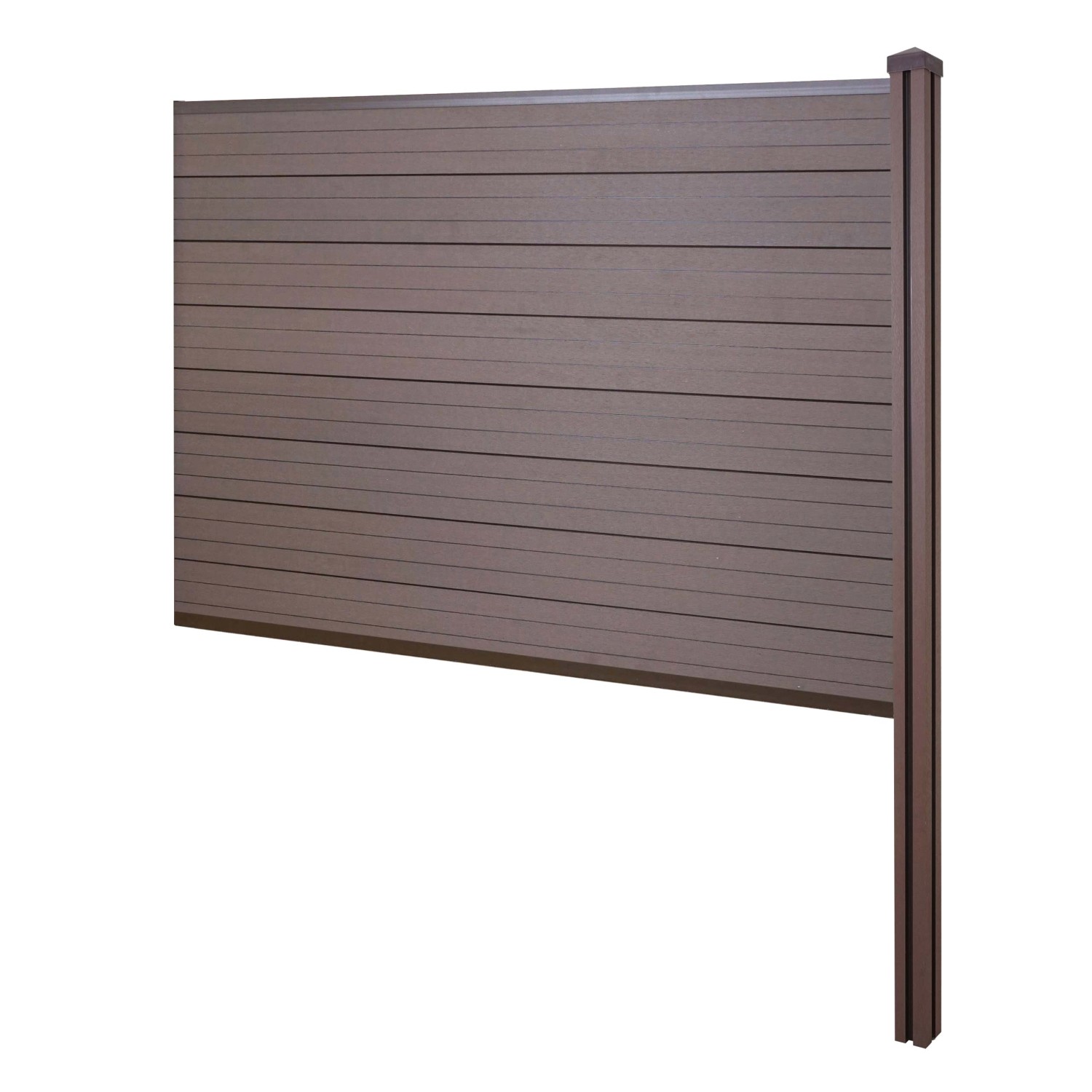 MCW WPC-Sichtschutz Savoie Zaun Windschutz WPC-Pfosten Zum Einbetonieren - Erweiterungselement 188cm Braun MCW WPC-Sichtschutz Savoie Zaun Windschutz WPC-Pfosten Zum Einbetonieren - Erweiterungselement 188cm Braun von MCW