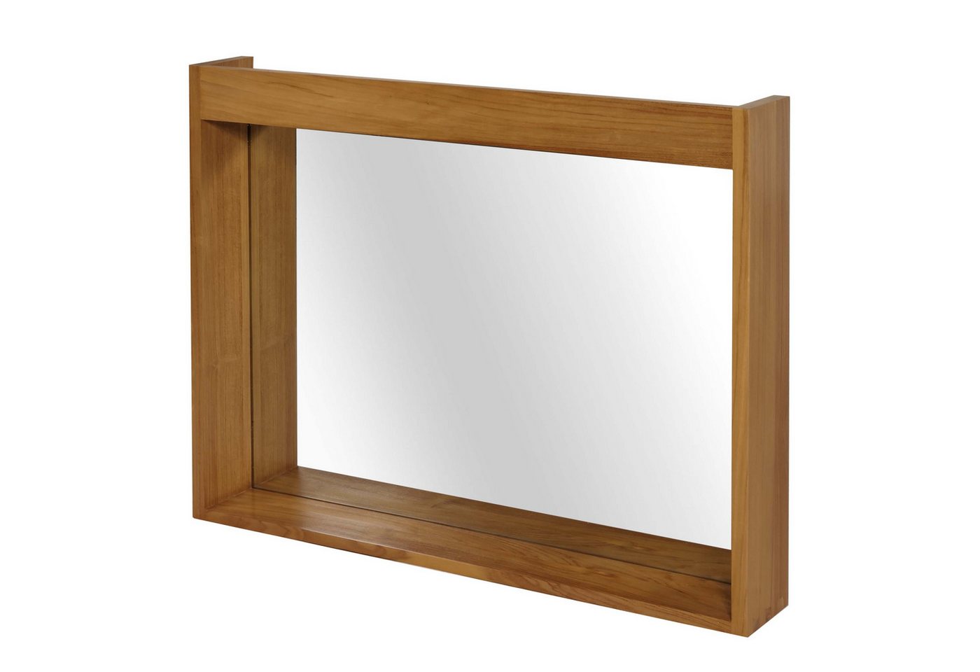 MCW Wandspiegel MCW-M75-100, Hochwertiges B-Grade-Teak (Kernholz, 20-30 Jahre) von MCW