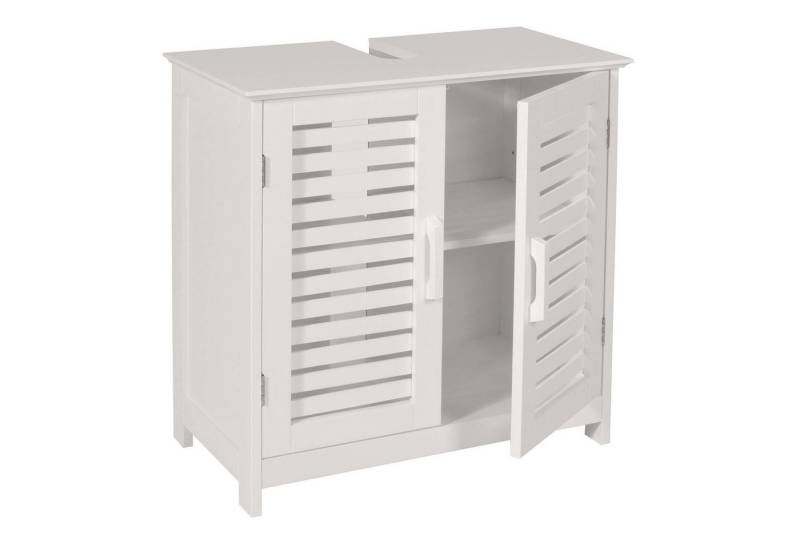 MCW Waschbeckenunterschrank MCW-B41 Magnetischer Türverschluss, Aussparung für Siphon enthalten MCW Waschbeckenunterschrank MCW-B41 Magnetischer Türverschluss, Aussparung für Siphon enthalten von MCW