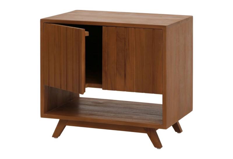 MCW Waschbeckenunterschrank MCW-M92 Grade B-Teakholz besticht durch lange Lebensdauer von MCW