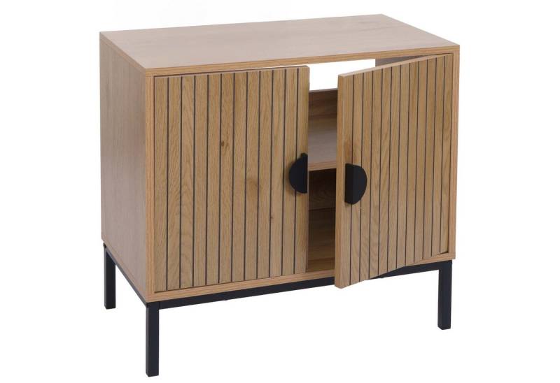 MCW Waschbeckenunterschrank MCW-O42-W Türen schließen mit Soft-Close von MCW