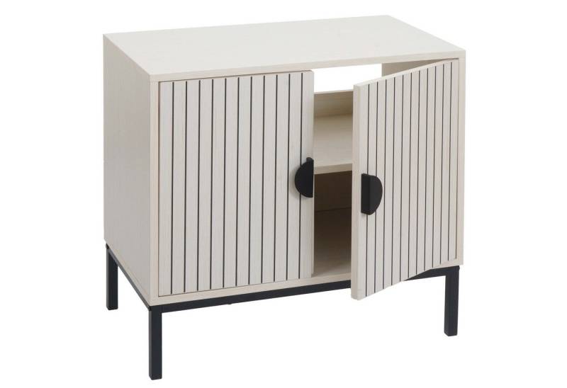 MCW Waschbeckenunterschrank MCW-O42-W Türen schließen mit Soft-Close von MCW