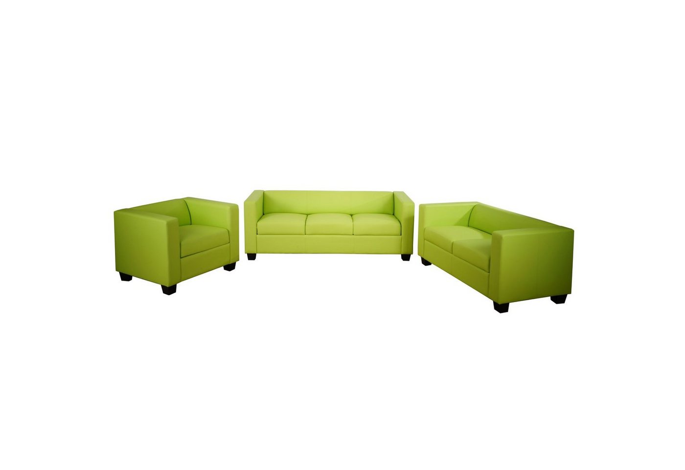 MCW Wohnlandschaft Lille-3-2-1-KL, Set, Bequeme Sitzpolsterung, Stabile Rahmenbauweise, Hohe Standfestigkeit MCW Wohnlandschaft Lille-3-2-1-KL, Set, Bequeme Sitzpolsterung, Stabile Rahmenbauweise, Hohe Standfestigkeit von MCW
