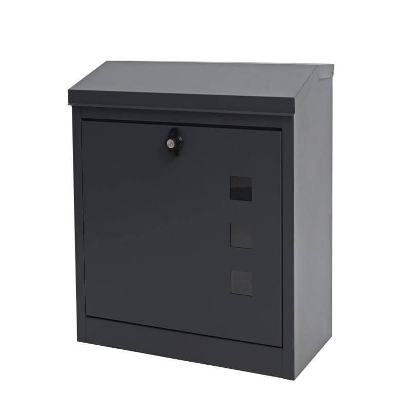 MCW XXL Briefkasten H26 Abschließbar anthrazit-schwarz MCW XXL Briefkasten H26 Abschließbar anthrazit-schwarz von MCW