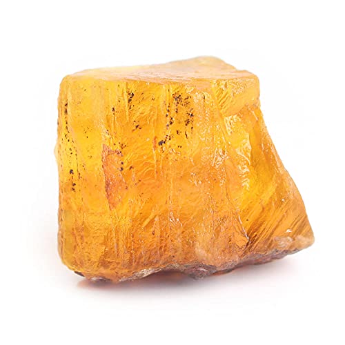MCWJ 1 STÜCK Natürlich Bunt/Blau/Lila Fluorit Quarz Rauer Kristall Reiki Chakra Rock Stein Mineralien Heiledelsteine ​​Probe-gelber Fluorit_30-50g von MCWJ