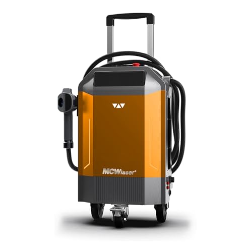 MCWlaser 300 W MOPA Pulslaser-Reinigungsmaschine PRO 320 W Tragbarer Laserreiniger Rostentfernung für Metall-Laserfarbe Ölbeschichtung Entfernen von MCWlaser