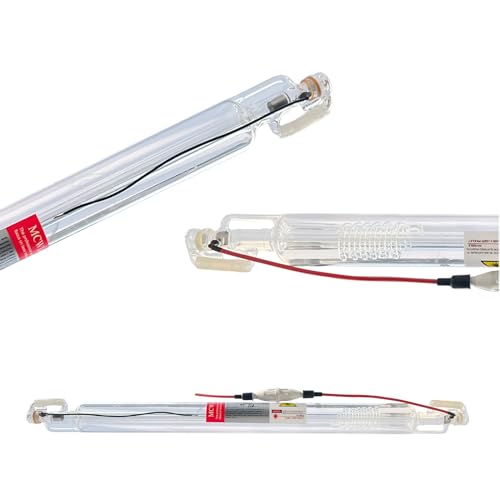 MCWlaser CO2 Laserröhre 40W EU Stock Laser Tube 700 mm Länge 50 mm Durchmesser, für CO2-Lasergravierer-Schneidemaschine von MCWlaser