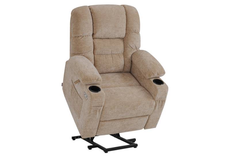 MCombo Relaxsessel MCombo elektrische Aufstehhilfe Relaxsessel 7550 (Fernsehsessel mit Aufstehhilfe Elektrisch, 3 Motoren), mit Relaxfunktion von MCombo