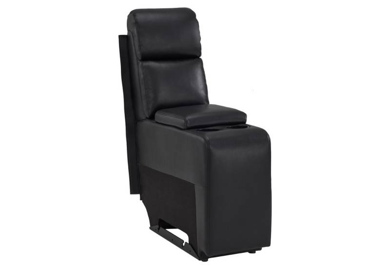 MCombo Sofa M MCombo Konsole für 2er Kinosessel 7705, 7705CA (Kunstleder,Schwarz), mit Stauraum & Getränkehalter Sofazubehör Ersatzteil von MCombo