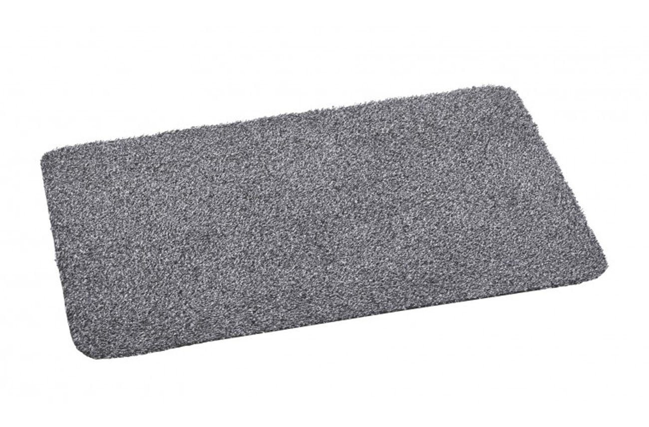 Fußmatte Baumwoll-Matte Home Cotton eco Plus+ grey 2051575014H, MD Entree, Rechteckig von MD Entree